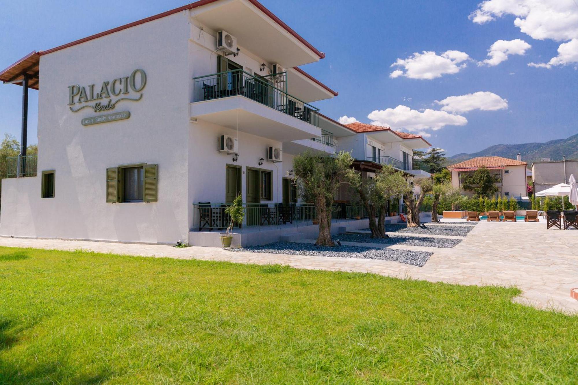 Palacio Verde Asprovalta Bagian luar foto