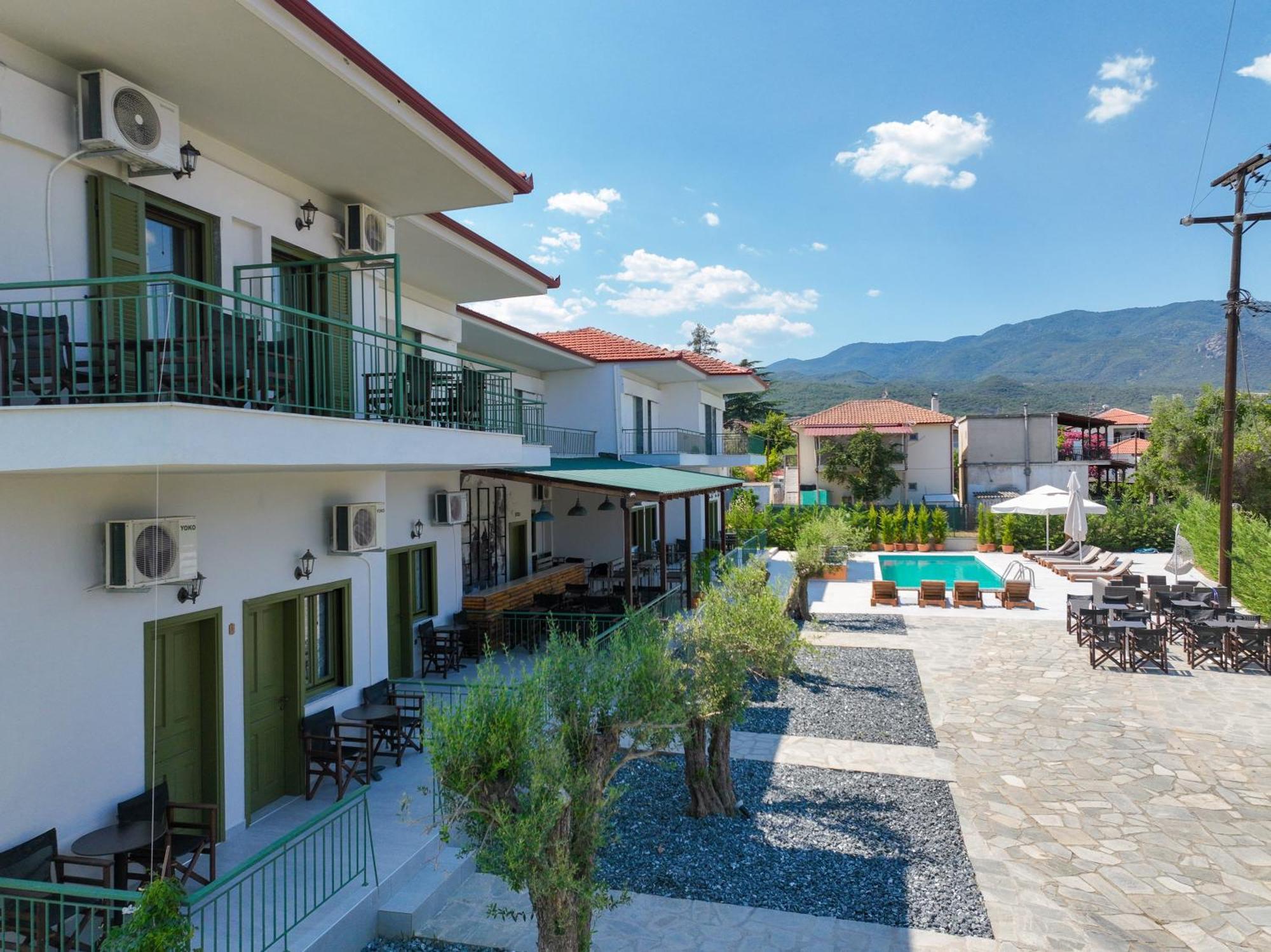 Palacio Verde Asprovalta Bagian luar foto